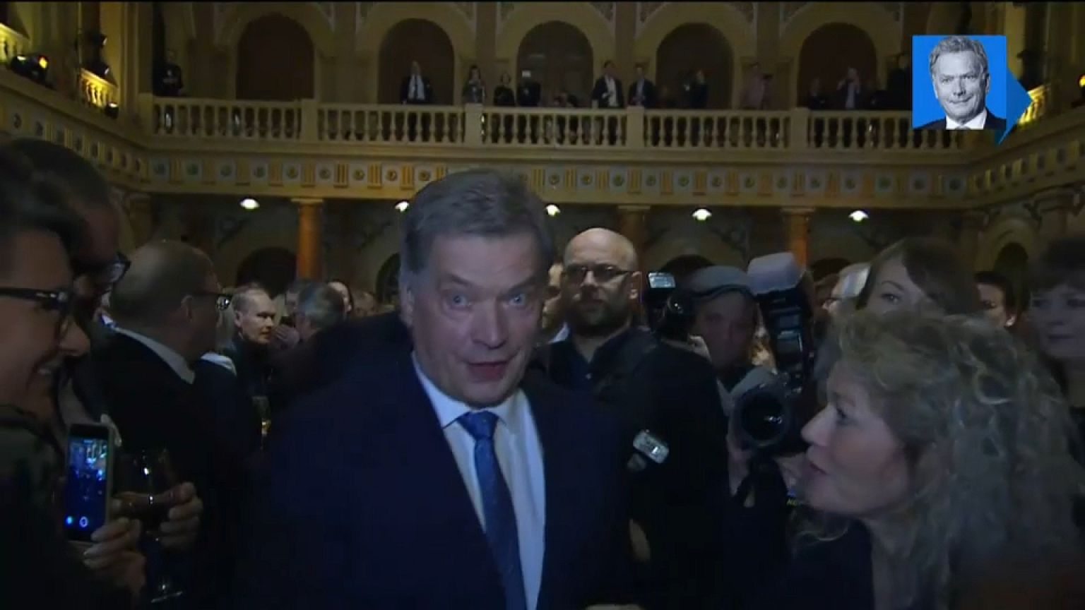 Sauli Niinistö es reelegido presidente de Finlandia