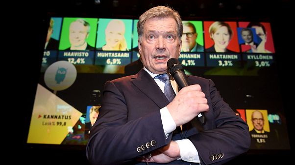 Sauli Niinistö réélu président de Finlande Sauli Niinistö réélu président de Finlande