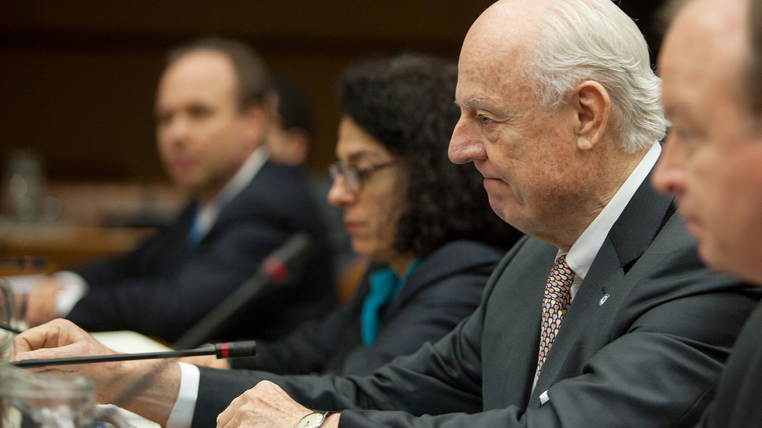 Syrie : Mistura aux négociations de paix à Sotchi