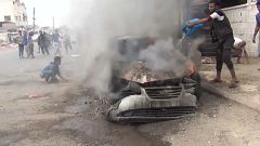 Yemen'in geçici başkenti Aden'de çatışma