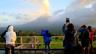 Filipinler: Mayon Yanardağı'nda volkanik hareketlilik