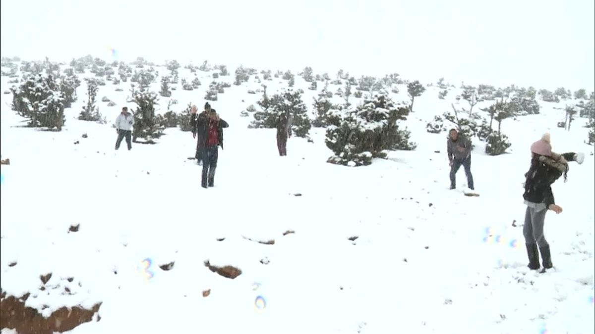 Marokko: 10 cm Schnee in Ouarzazate und anderswo