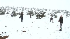 Зимний пейзаж в Марокко