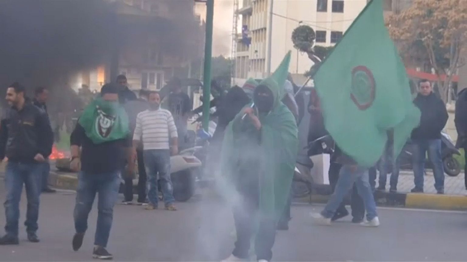 Amal supporters protest at remarks by Gibran Bassil
