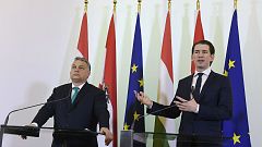 Európai szinten kezelné a vitákat Orbán és Kurz