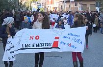 Proteste gegen Müllverbrennungsanlage in Sizilien