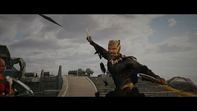 Pantera negra salta de las viñetas de Marvel al cine