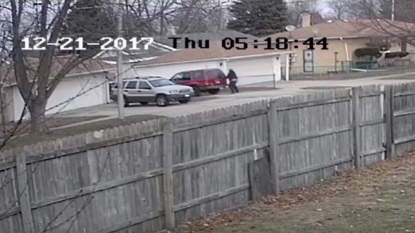 Scene of video released by FBI Scene of video released by FBI