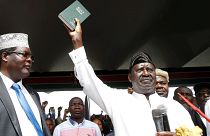 Raila Odinga investi par ses partisans