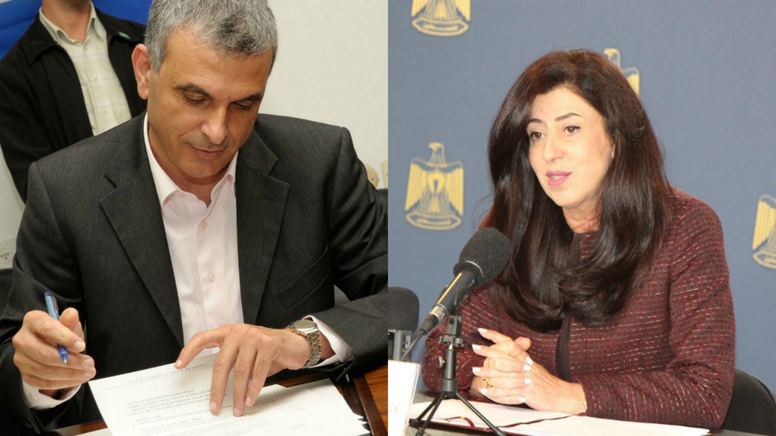 أول لقاء وزاري بين اسرائيل وفلسطين منذ إعلان ترامب القدس عاصمة لإسرائيل 