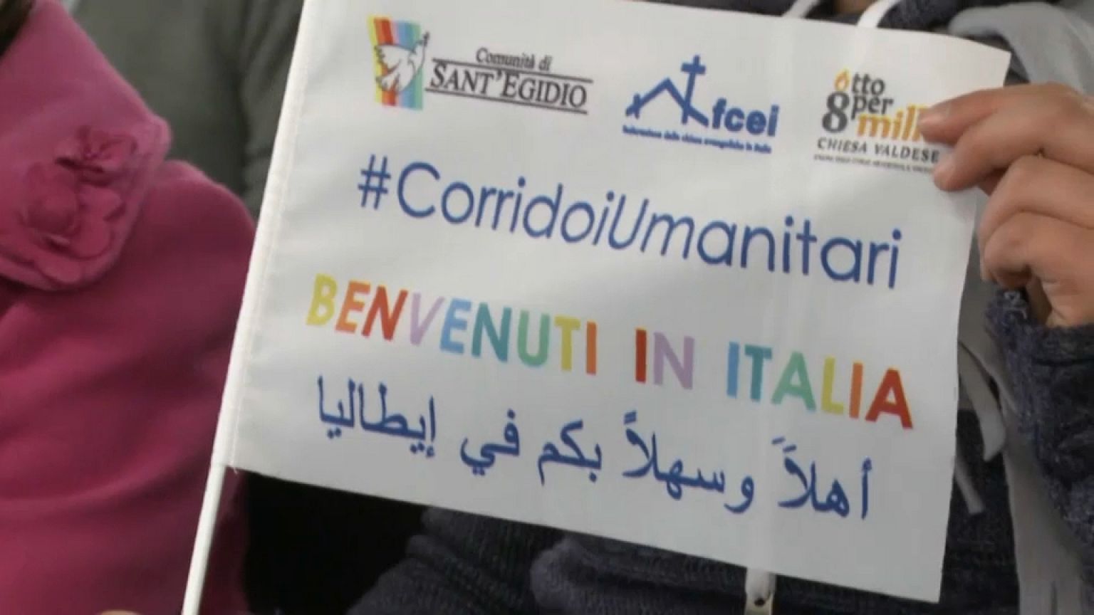 Dalla Siria all'Italia grazie al corridoio umanitario