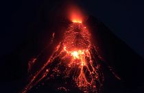 بركان مايون في الفلبين