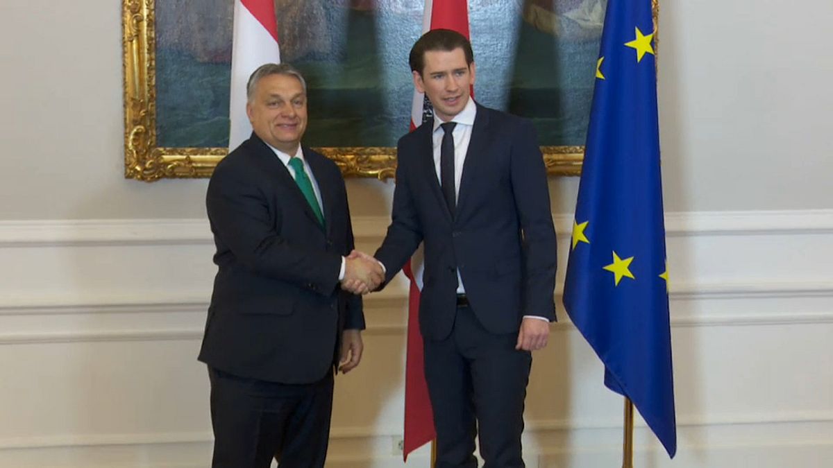 Macaristan Başbakanı Avusturya'da 
