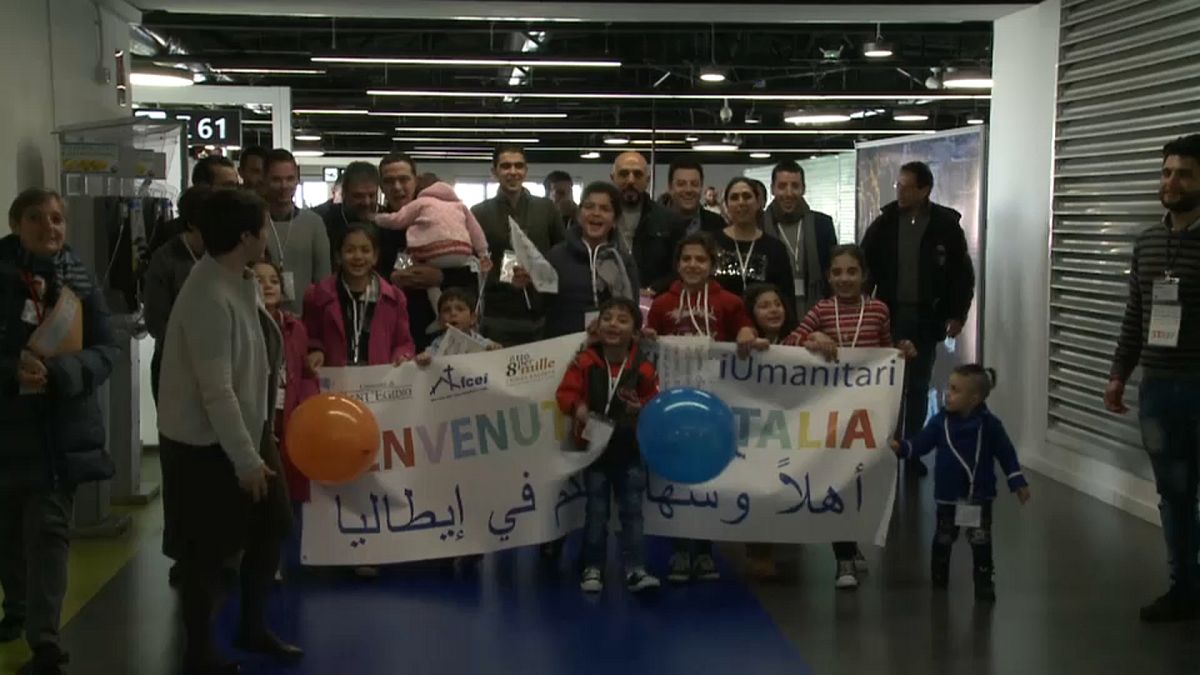 Itália acolhe novos refugiados sírios pelo "Corredor Humanitário"