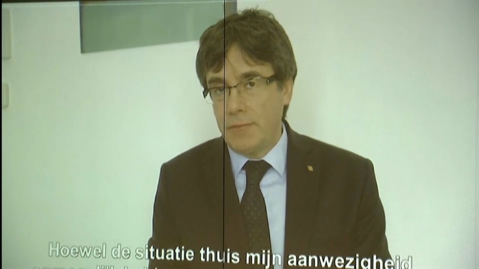 Puigdemont: "No hay ningún otro candidato posible"