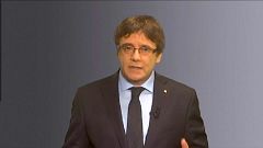 Puigdemont sublinha que é o candidato único e apela à unidade do independentismo