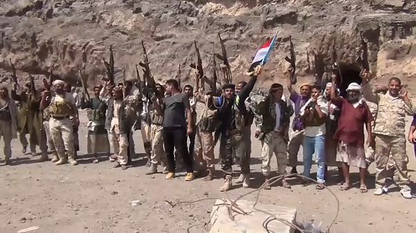 Separatist celebrate after taking control of Aden Separatist celebrate after taking control of Aden