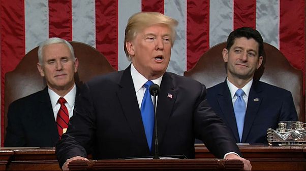 Donald Trump delivers his first State of the Union address Donald Trump delivers his first State of the Union address