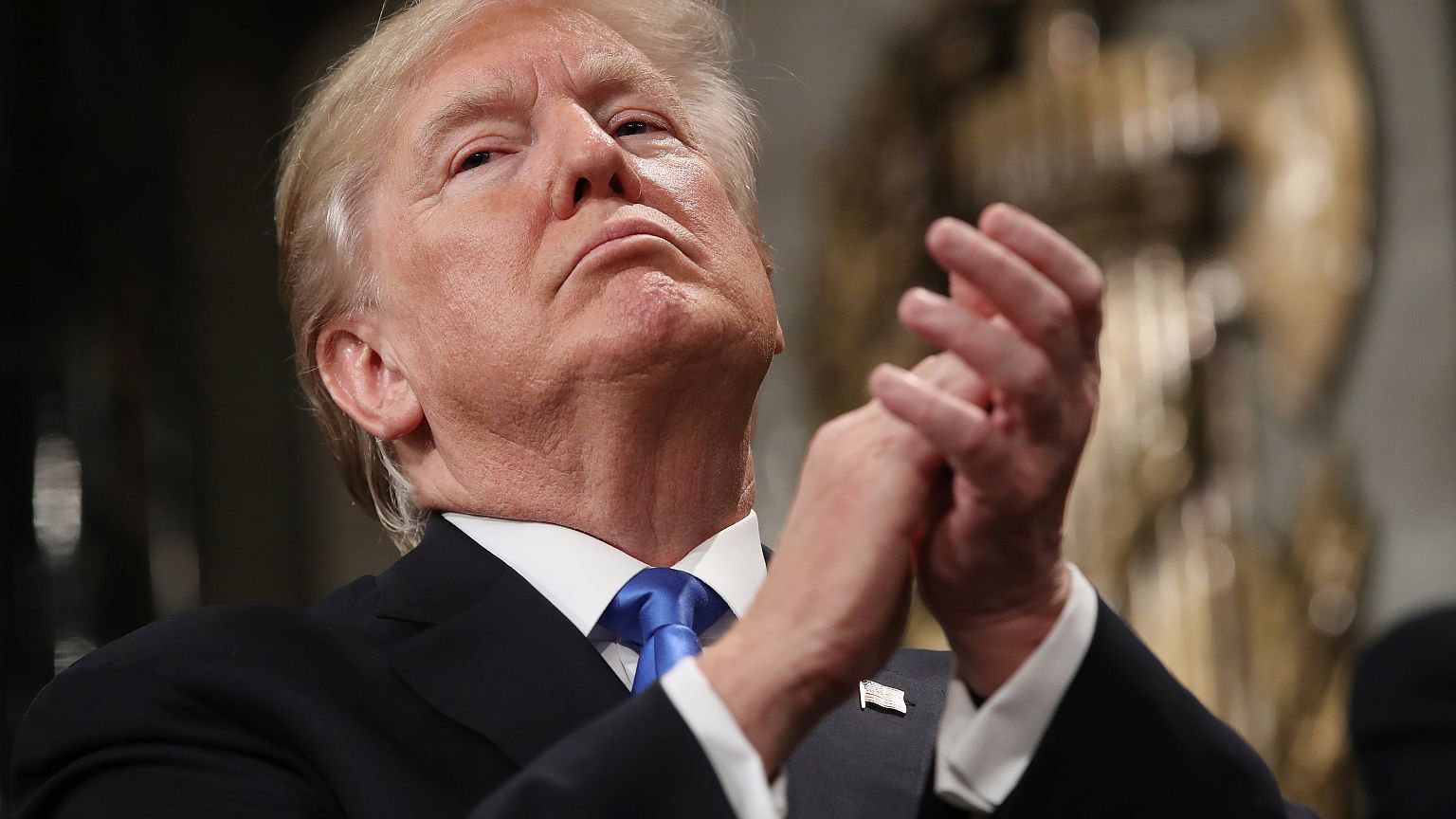 Trump vante son bilan lors de son premier discours sur l'état de l'Union