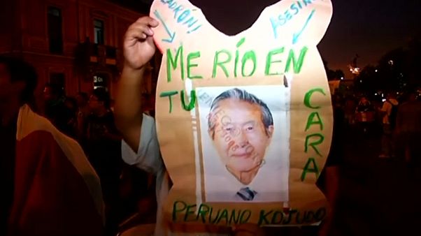 Quinta marcha contra el indulto a Fujimori Quinta marcha contra el indulto a Fujimori