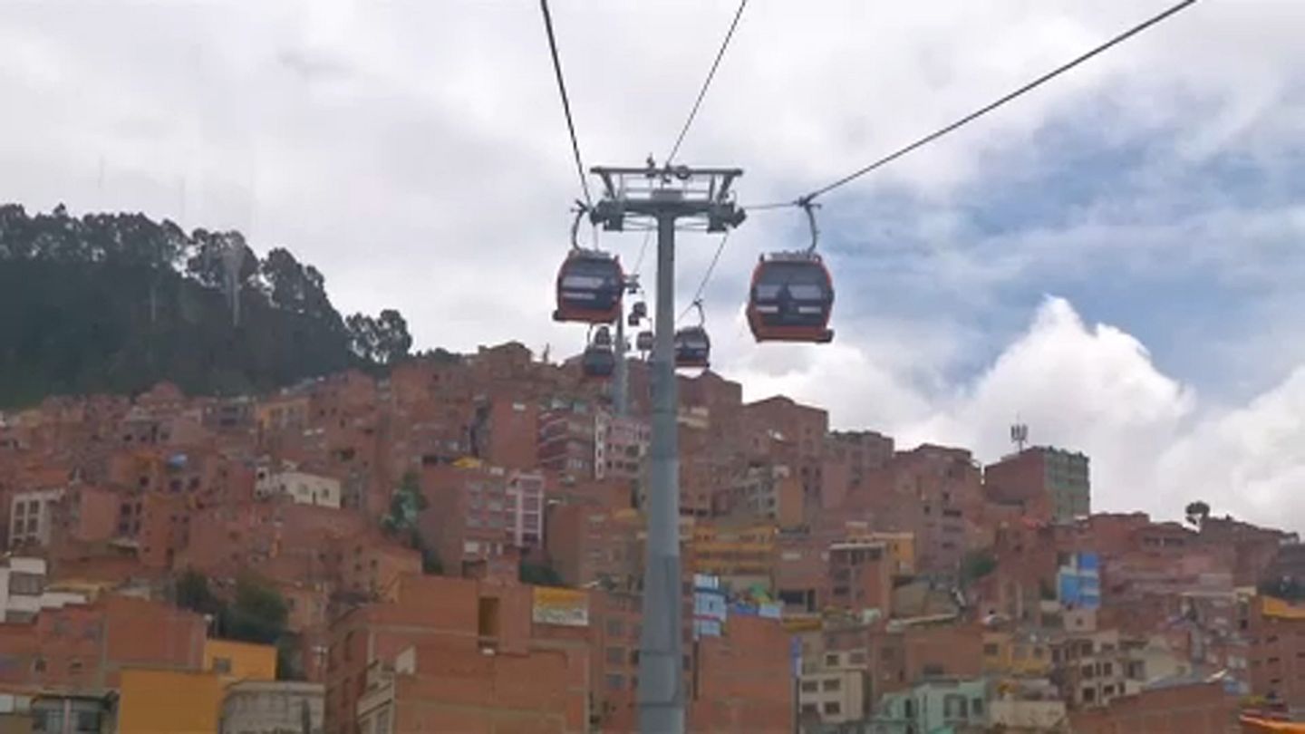 El teleférico de la Paz entra en el Guinness de los récords | Euronews