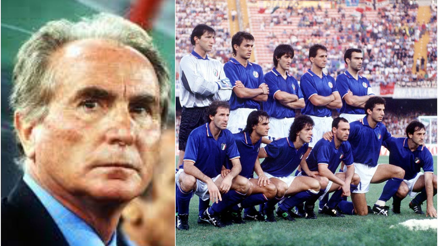 E' morto Azeglio Vicini, ex c.t. degli azzurri a Italia '90