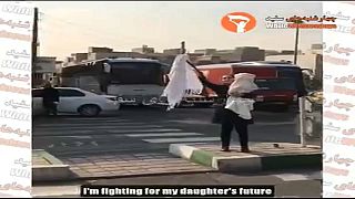 "WhiteWednesday" hijab protest video