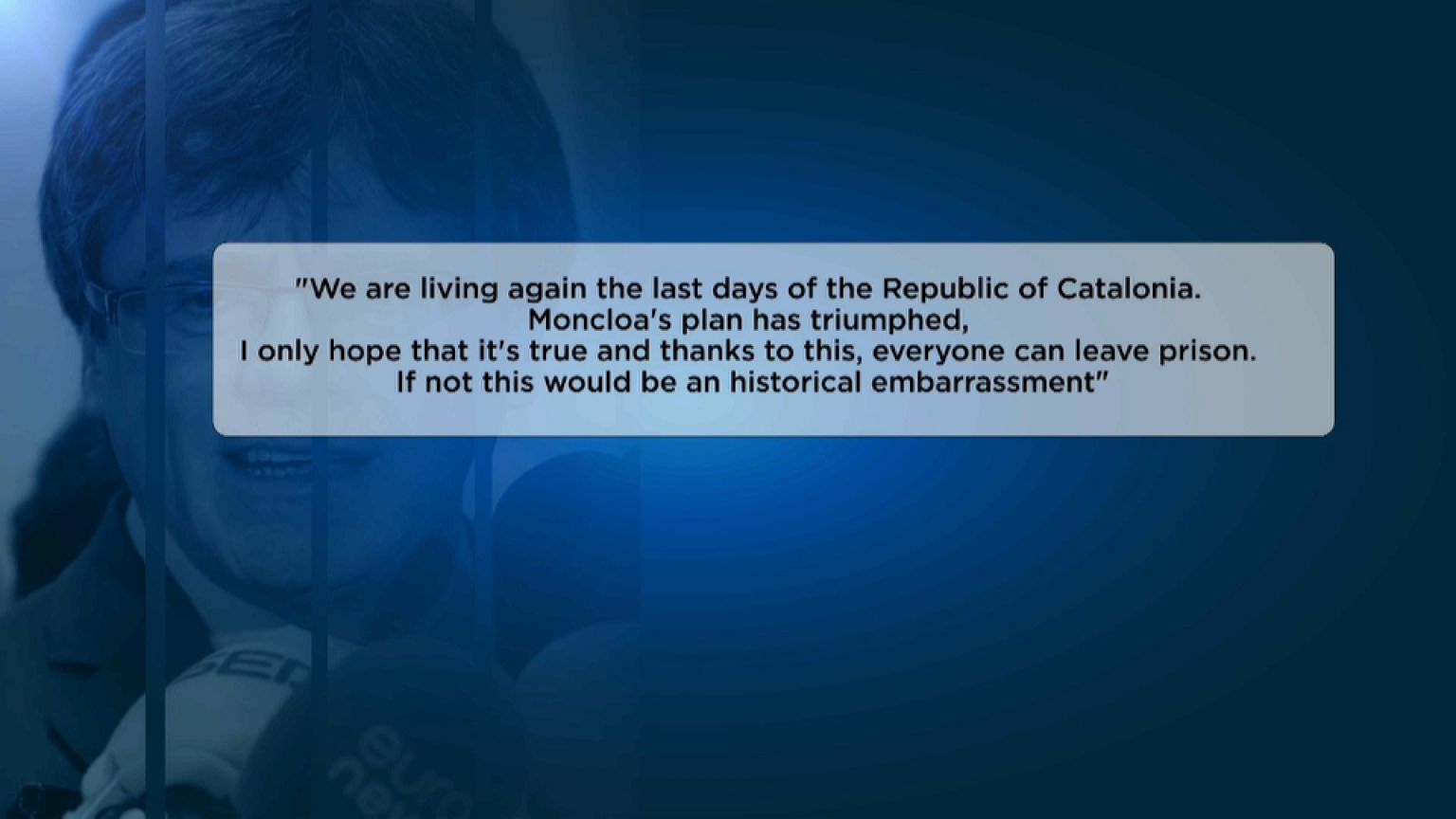 As mensagens privadas de Puigdemont 