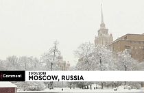 Heavy snowfall and blizzards hit Moscow