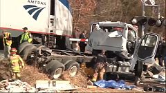 Muere una persona en el accidente de un tren en el que viajaban congresistas de EE UU 