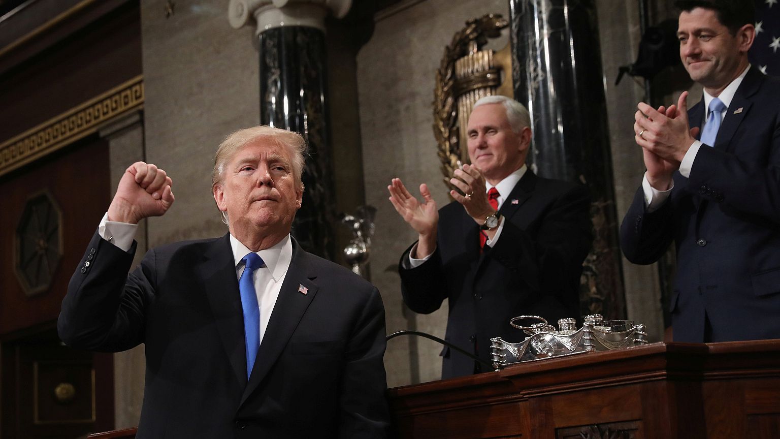 Trump ilk kez ulusa seslendi