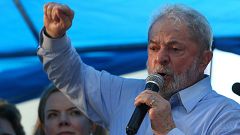 Former Brazilian president Luiz Inacio Lula da Silva