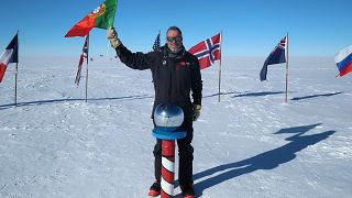 O "cromo" que levou a solidariedade ao Polo Sul