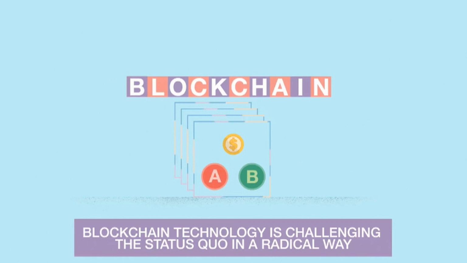 Blockchain tecnology promotional video