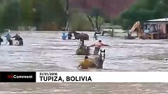 Bolivya'da sel alarmı 