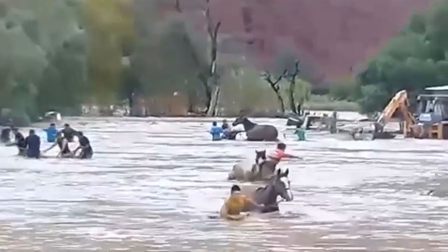 Land unter in Bolivien