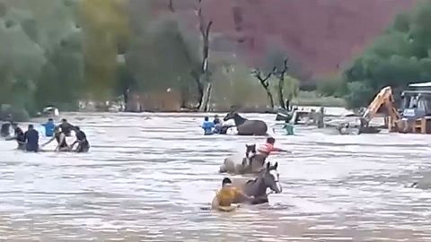 Land unter in Bolivien