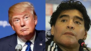 ویزای آمریکای مارادونا بدلیل دشنام دادن به ترامپ رد شد
