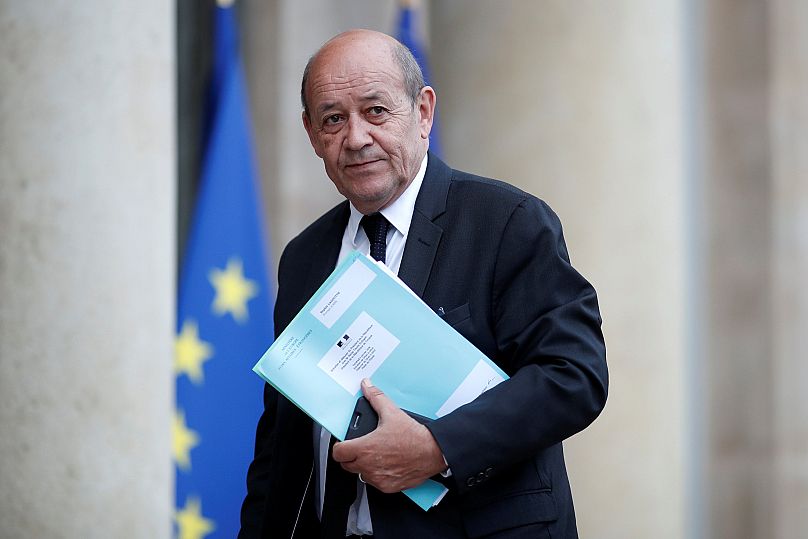 ژان ایو لودریان، وزیر خارجه فرانسه