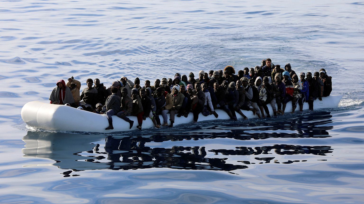 Vor der Küste Libyens ARCHIVBILD