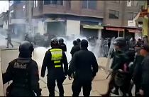 Perulu çifçiler düşük patates fiyatlarını protesto etti