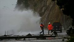 El ciclón Fehi causa estragos en Nueva Zelanda