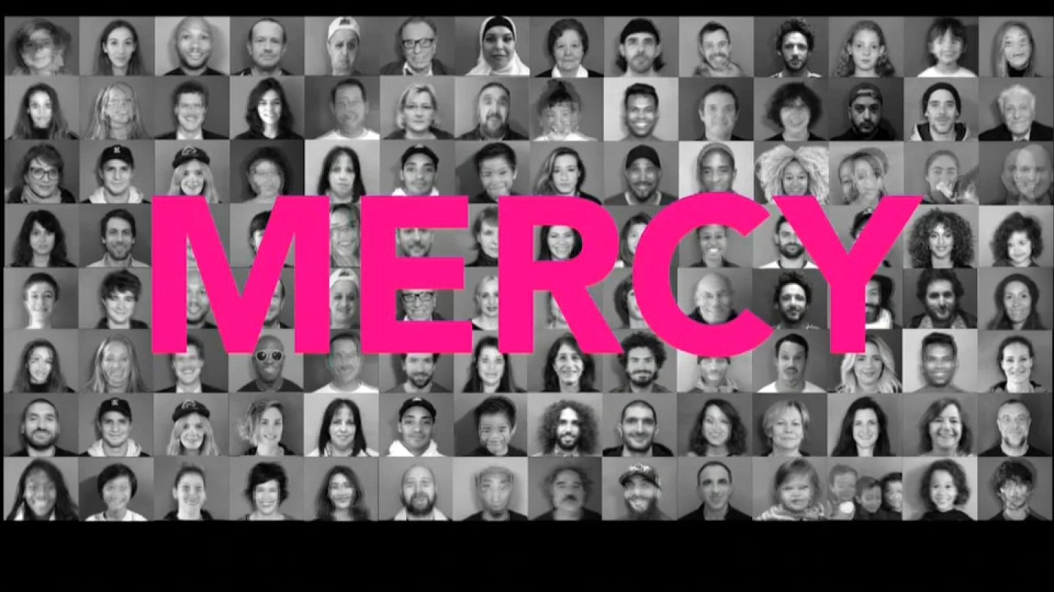 Extrait du vidéo clip de "Mercy" du duo Madame Monsieur