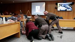 Incident au procès Larry Nassar