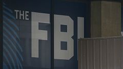 The FBI building is seen in Washington