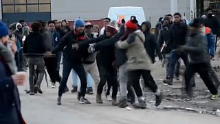 Столкновения в Кале