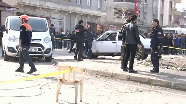 Ракетный удар по территории Турции Ракетный удар по территории Турции