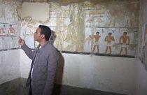 4400 éves sírkamrára bukkantak Egyiptomban