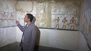 4400 éves sírkamrára bukkantak Egyiptomban