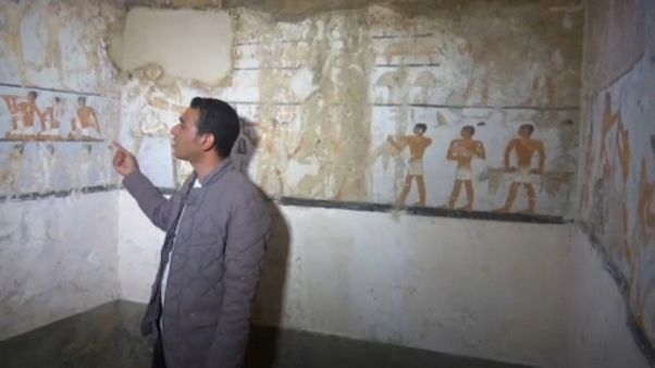 4400 éves sírkamrára bukkantak Egyiptomban 4400 éves sírkamrára bukkantak Egyiptomban